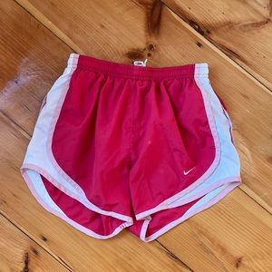 Pink Nike Dri-Fit Running Shorts